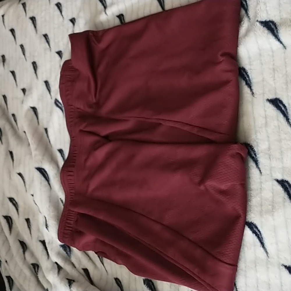 Burgundy sweatpants